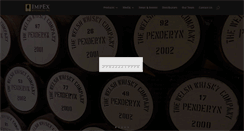 Desktop Screenshot of impexbev.com